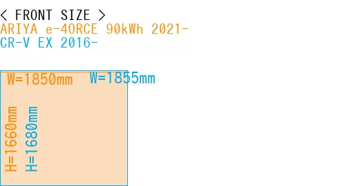 #ARIYA e-4ORCE 90kWh 2021- + CR-V EX 2016-
